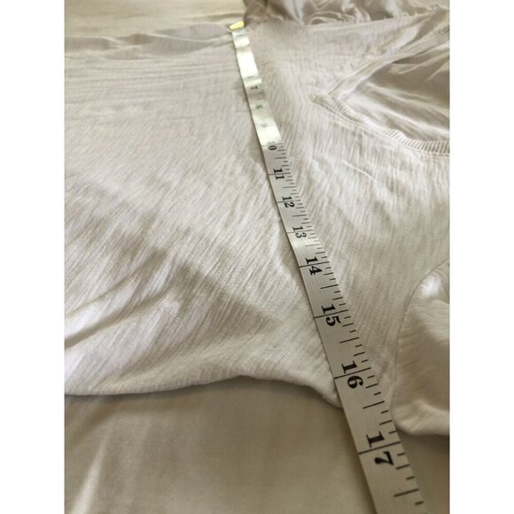 Nation LTD Women's Puff Sleeve Pima Cotton Blouse XS White Regency Heritage - Picture 9 of 10